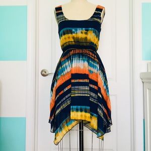 Multi Colored Short Dress